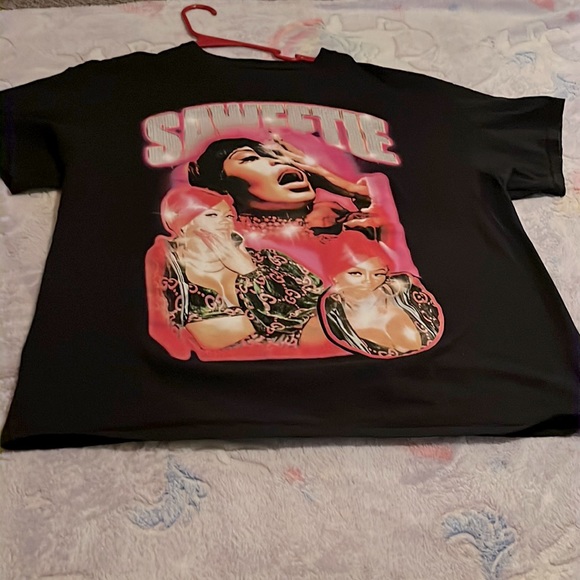 Tops | Saweetie Graphic Tee | Poshmark